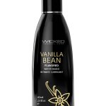 Aqua Vanilla Bean Flavored Water Based Intimate Lubricant - 2 Fl. Oz.