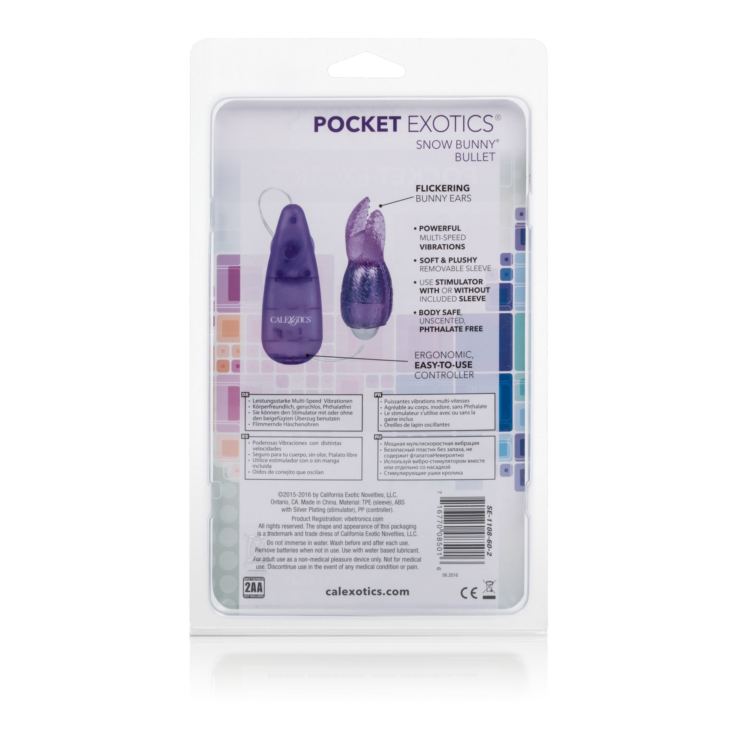 APcNoloysmvm9JYMTBmdz7r0vyqnyFcE Pocket Exotics Snow Bunny Bullet - Purple - Image 1