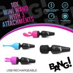 Bang - 10x Mini Wand With 3 Attachments - Image 5
