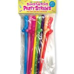 Super Fun Penis Straws - Multicolor