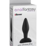 Anal Fantasy Collection Mini Silicone Plug - Black