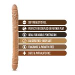 Dr. Skin - 18 Inch Double Dildo - Mocha - Image 2