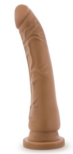 Dr. Skin Silicone - Dr. Noah - 8 Inch Dong With Suction Cup - Mocha - Image 3