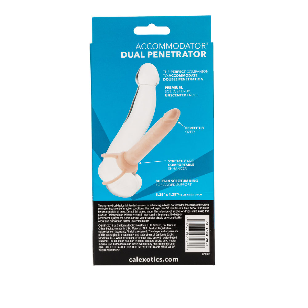 ClSumTUl The Accommodator Dual Penetrator - Ivory - Image 1