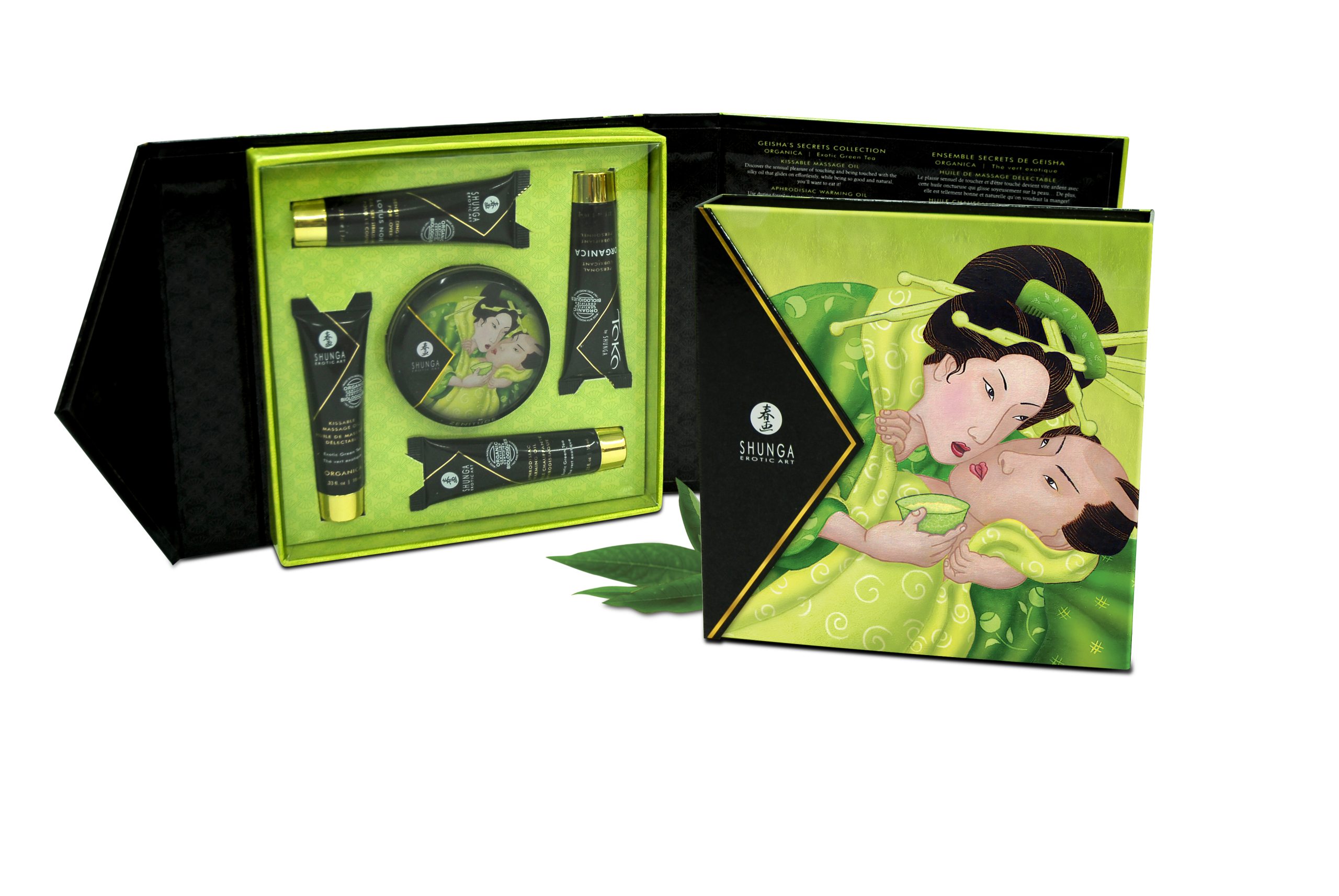 H44LmIHLbAyaN4mVnWoSekQy263YZA8V Geisha's Secrets Gift Set - Organica - Exotic Green Tea - Image 1
