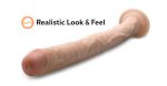 Dr. Skin - 19 Inch Dildo - Beige - Image 3