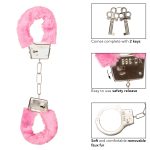 Playful Furry Cuffs - Pink - Image 6