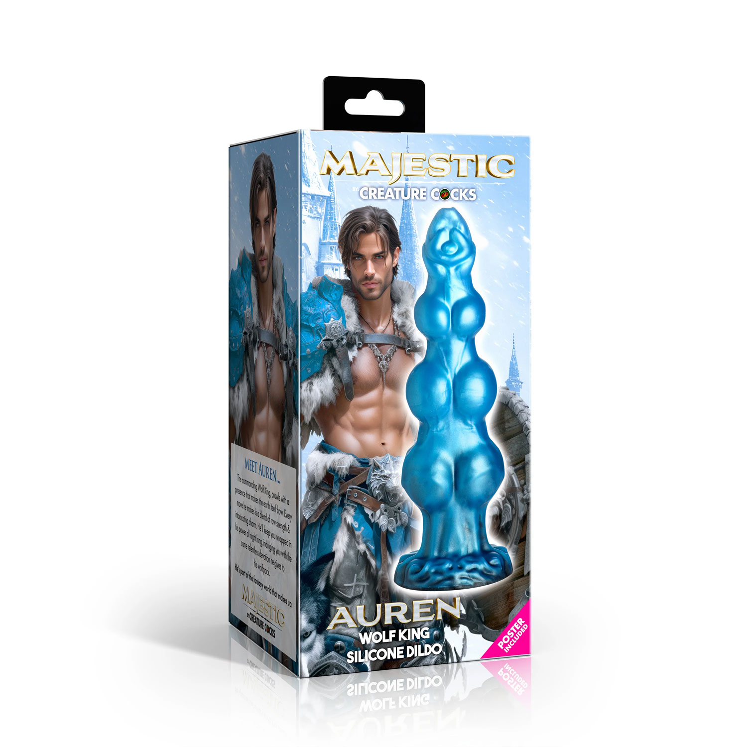 HUfIZjkS Auren Wolf King Silicone Dildo - Image 1