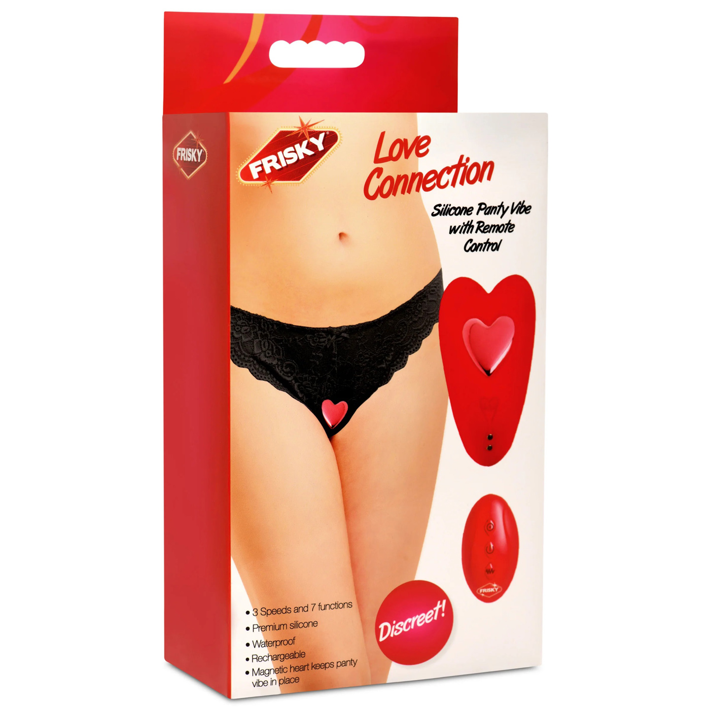 Jfb5N31UkKOlt85jVxwBncfrPRZD6H8c Love Connection Silicone Panty Vibe With Remote Control - Red - Image 1