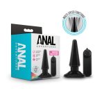 Anal Adventures - Basic Vibrating Anal Pleaser - Black - Image 3