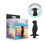 Anal Adventures- Platinum- Silicone Vibrating Prostate Massager 02-Black - Image 4