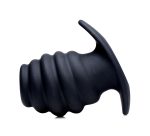 Hive Ass Tunnel Silicone Ribbed Hollow Anal Plug - Medium - Image 2