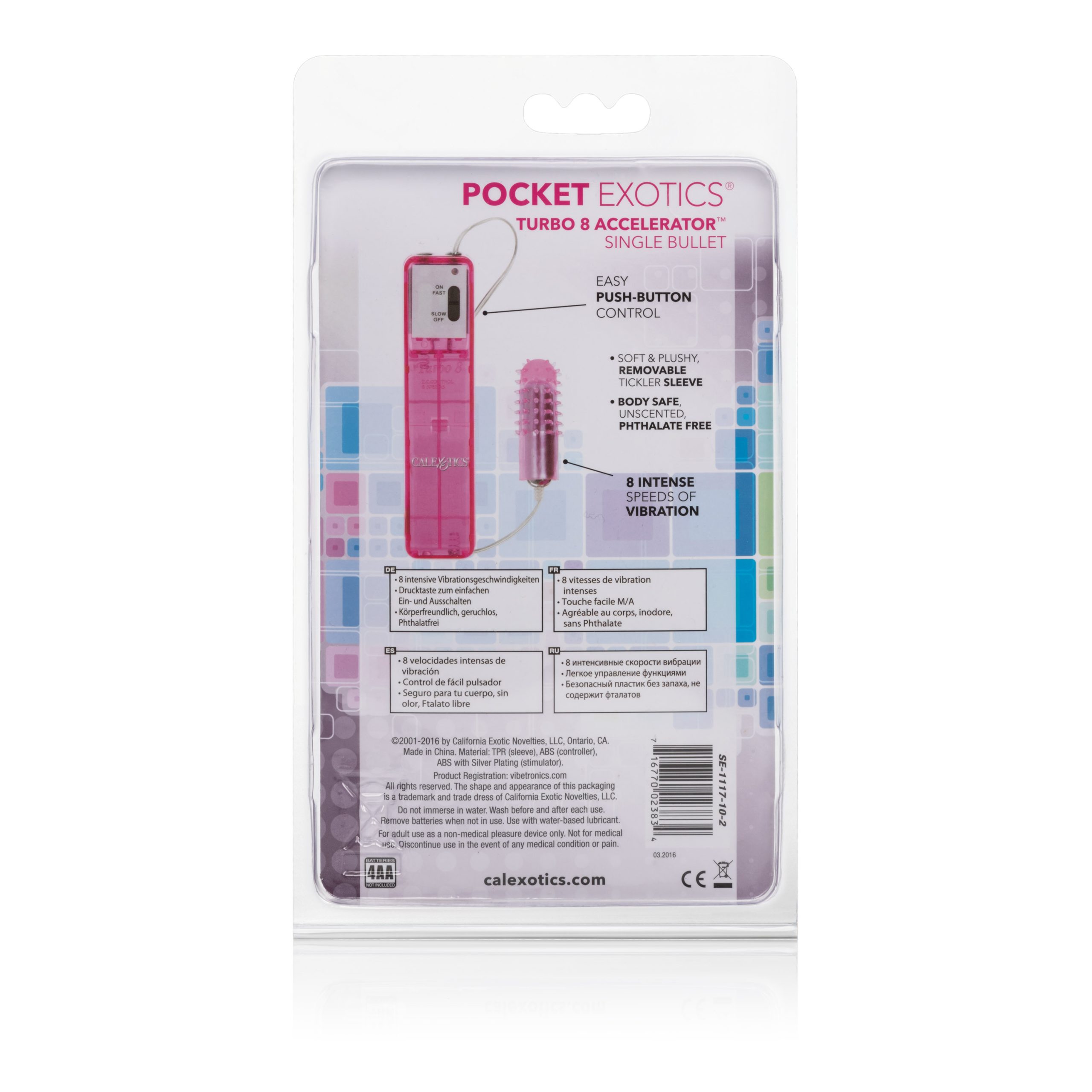 MMmeb1EhiLgxq2SL9zppJBgxnYoCHQgx Turbo 8 Accelerator Bullet - Pink - Image 1