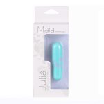 Julia Butterfly Print Mini Bullet - Teal Blue