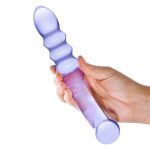 Purple Rain Ribbed Dildo - Image 5