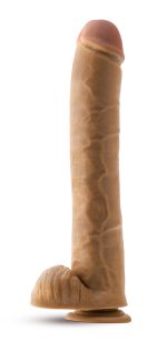 Dr. Skin - Dr. Michael - 14 Inch Dildo With Balls Tan - Image 2