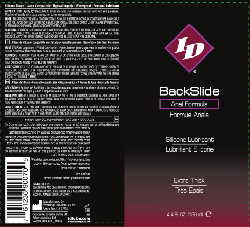 NKZulRm5 ID Backslide Silicone Lubricant 4.4 Oz - Image 1