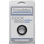 Titanmen Cock Ring - Black