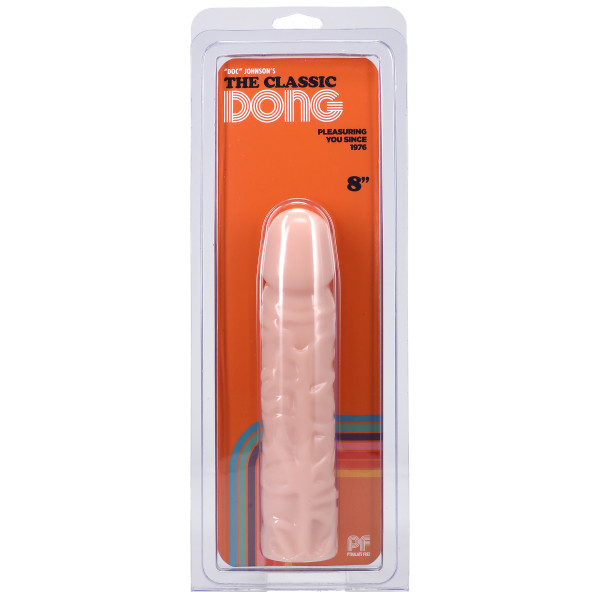 OPplwyUD Classic 8 Inch Dong - White - Image 1
