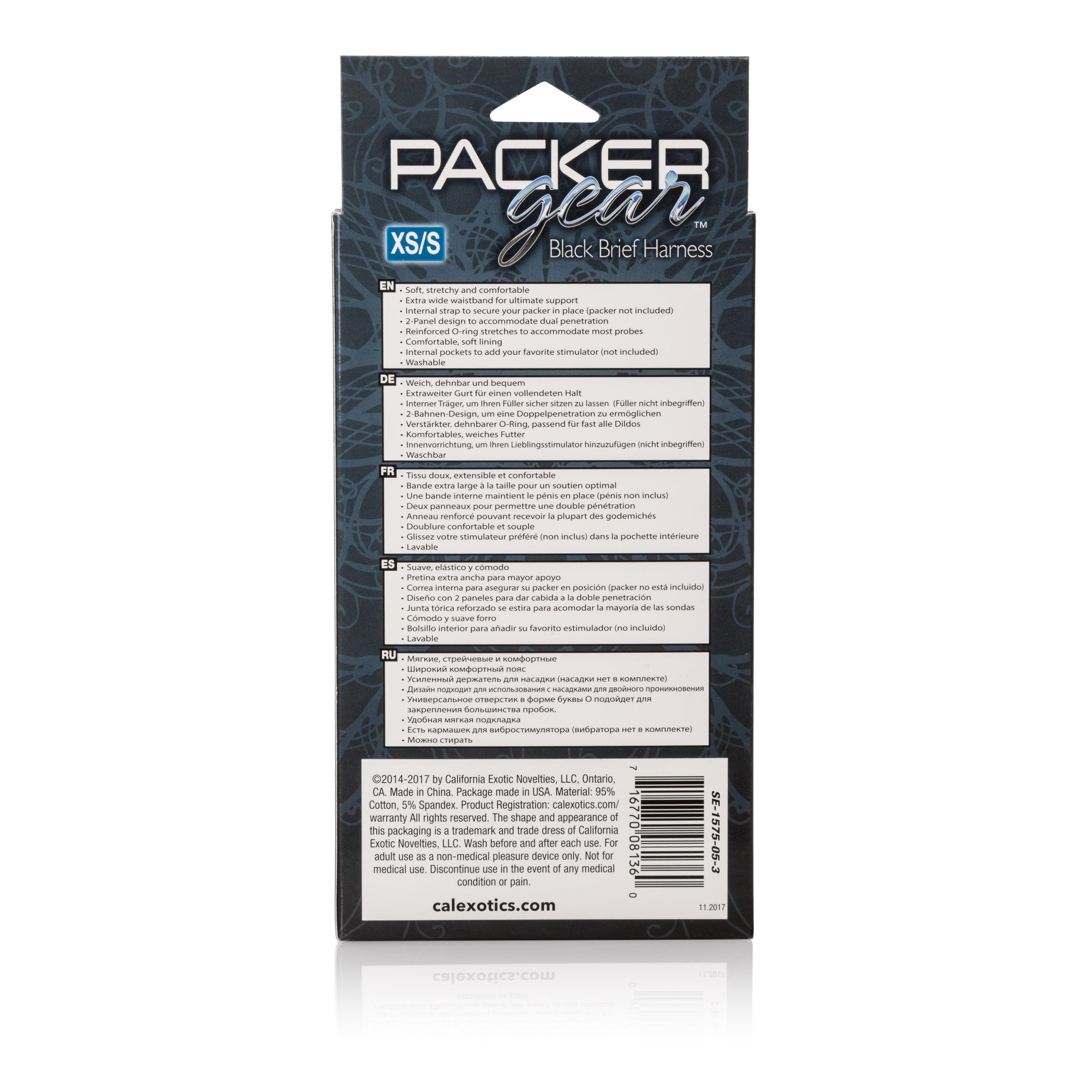 PA2VAwy9jn9eYoZiGhj6a5mZRHAq9oW6 Packer Gear Brief Harness - Extra Small/small - Black - Image 1