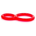 Ofinity Double Ring - Red - Image 3