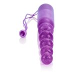 Vibrating Pleasure Beads - Purple - Image 3