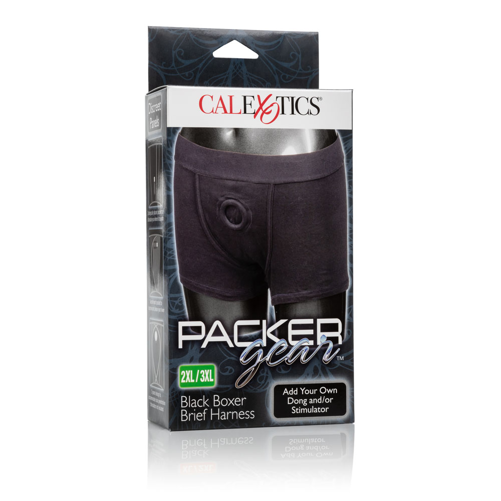 SuRbIVz0HhDdCIVKOK5XD9LL7iWIfyY2 Packer Gear Black Boxer Brief Harness 2xl/3xl - Image 1
