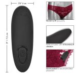 Remote Control Lace Panty Set - S/ M - Burgundy - Image 9