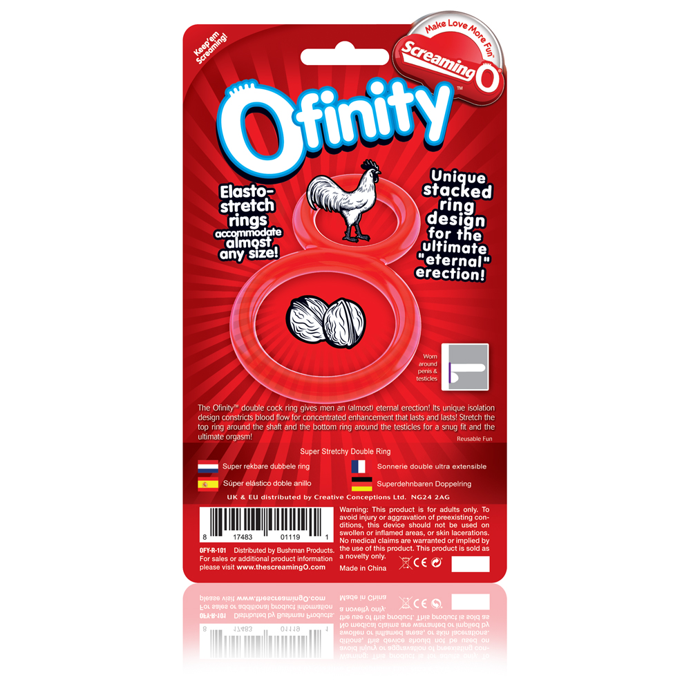 VeGIr3uu8KUBb9qdThXfIu0oBa8QIMfq Ofinity Double Ring - Red - Image 1