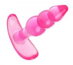 Bubbles Bumpy Starter Anal Plug - Pink - Image 2