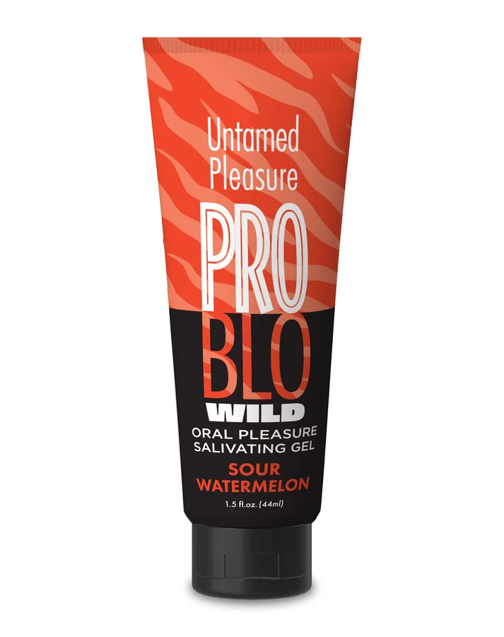 Y7stfCJ3 Problo Wild, Oral Pleasure Salivating Gel, Sour Watermelon 1.5oz - Image 1