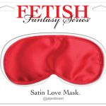 Fetish Fantasy Series Satin Love Mask - Red
