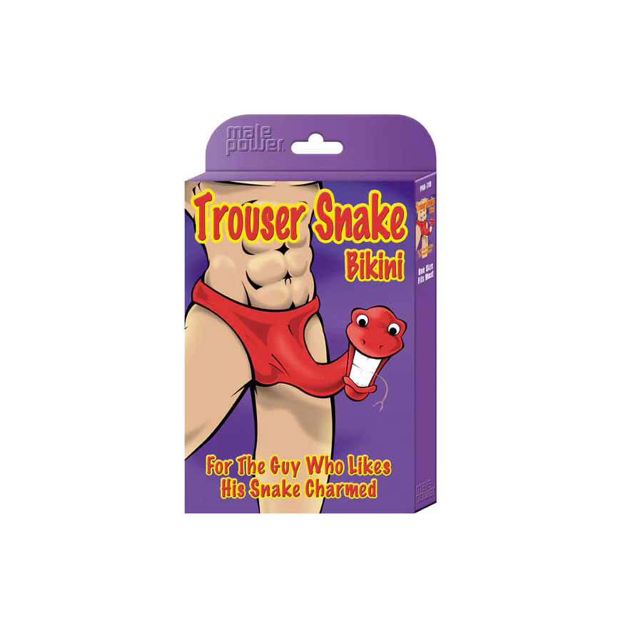 Z9BiVv3n Trouser Snake - One Size - Red - Image 1