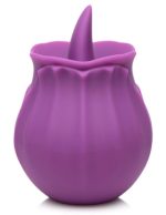 Inmi - Bloomgasm Wild Violet Licking Silicone Stimulator - Violet - Image 5