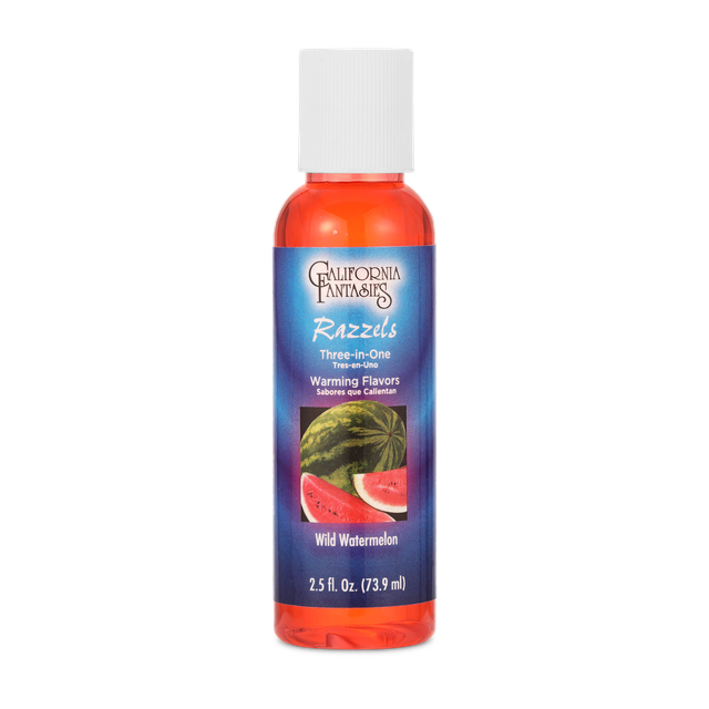 ZpjKCEjL Razzels Warming Lubricant - Wild Watermelon - 2 Oz. Bottle - Image 1
