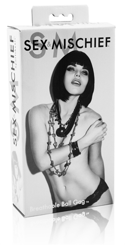 a665e14b4a2c22c9b6c19778b8b67ffc Sex and Mischief Breathable Ball Gag - Image 1