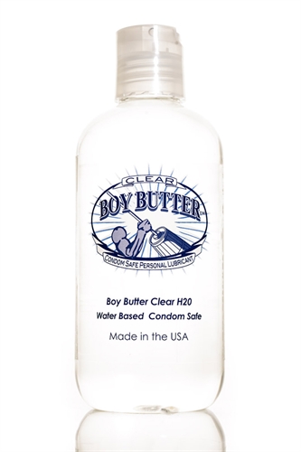 a88bb37634010cf49396a2b213db712e Boy Butter Clear H2O 8 Oz - Image 1