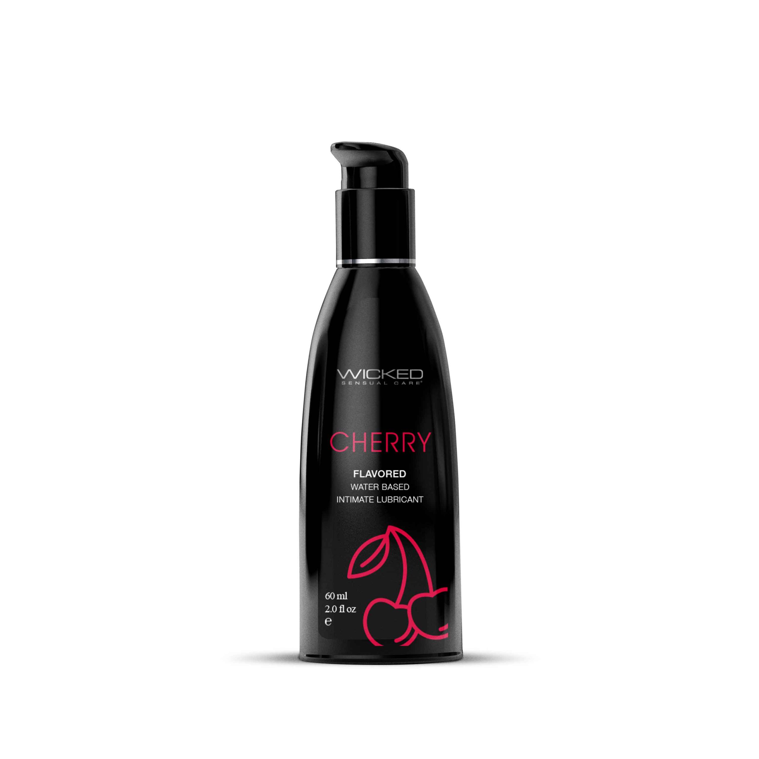 aB8UFSVZYlgAq7TKpf1PPtGXS66VrYDX Aqua Cherry Flavored Water Based Intimate Lubricant - 2 Fl. Oz. - Image 1