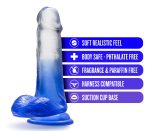 B Yours - Stella Blue - 6 Inch Dildo - Blue - Image 3