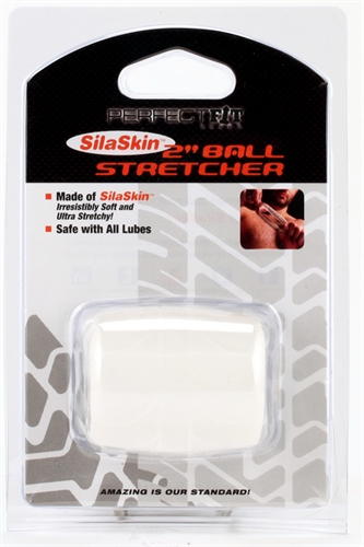 d232d3e7bd6c60f8cccd605868266ee0 Silaskin 2-Inch Ball Stretcher - Clear - Image 1