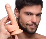 Pop Pecker 6.5 Inch Dildo With Balls - Light - Image 6