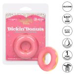 Naughty Bits Dickin Donuts Silicone Donut Cock Ring - Pink - Image 5