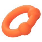 Alpha Liquid Silicone Dual Ball Ring - Orange Orange - Image 4