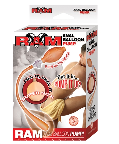 ebc7c188841ccdd1fd00dd6e2e133538 Ram Anal Balloon Pump - Flesh - Image 1