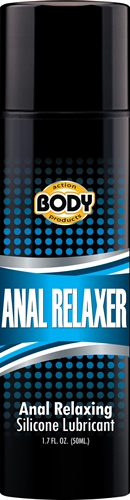 f70eec72cdf7abaf89354ee7e45d720a Body Action Anal Relaxer Silicone Lubricant 1.7 Oz - Image 1