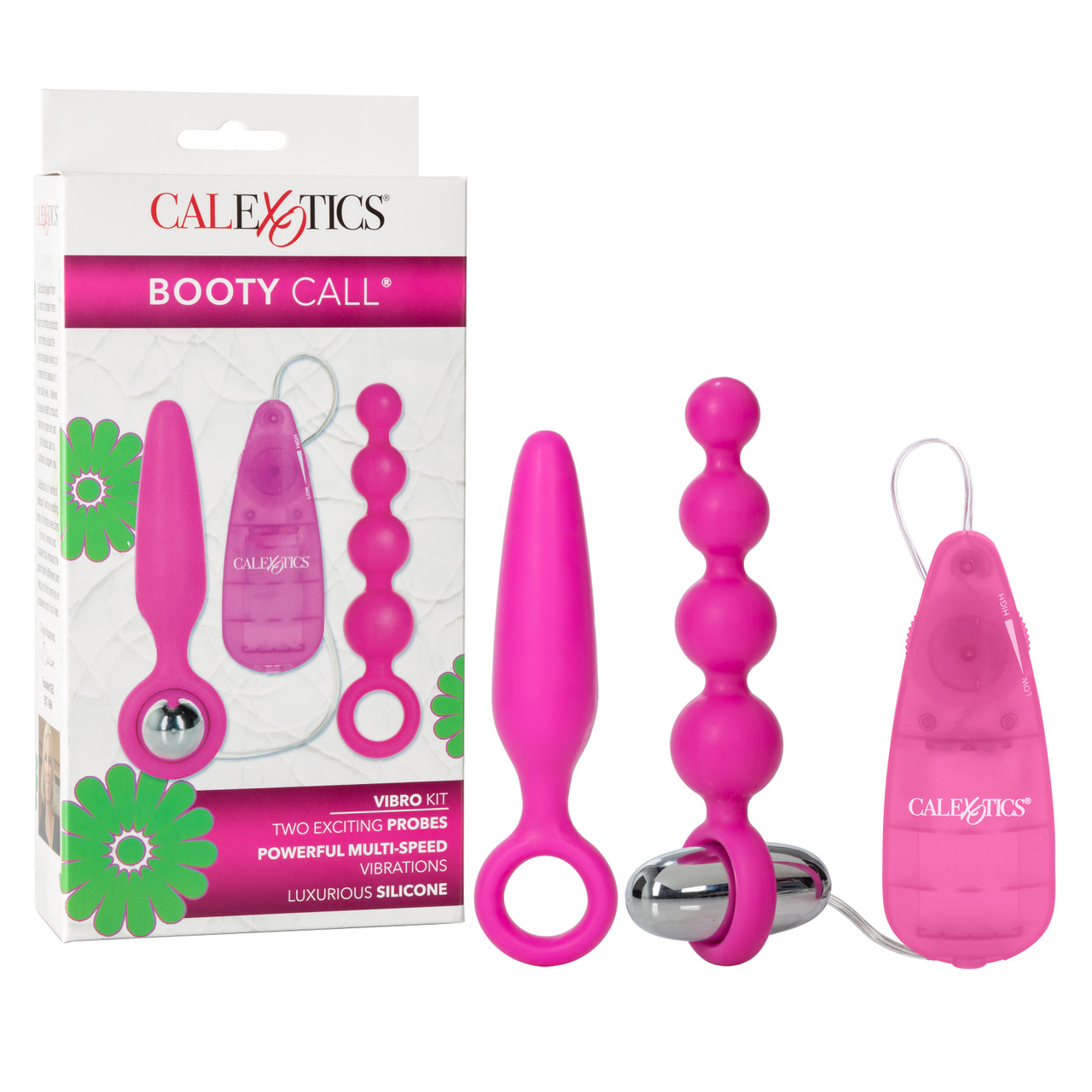 fGGtSHUS Booty Call Booty Vibro Kits - Pink - Image 1