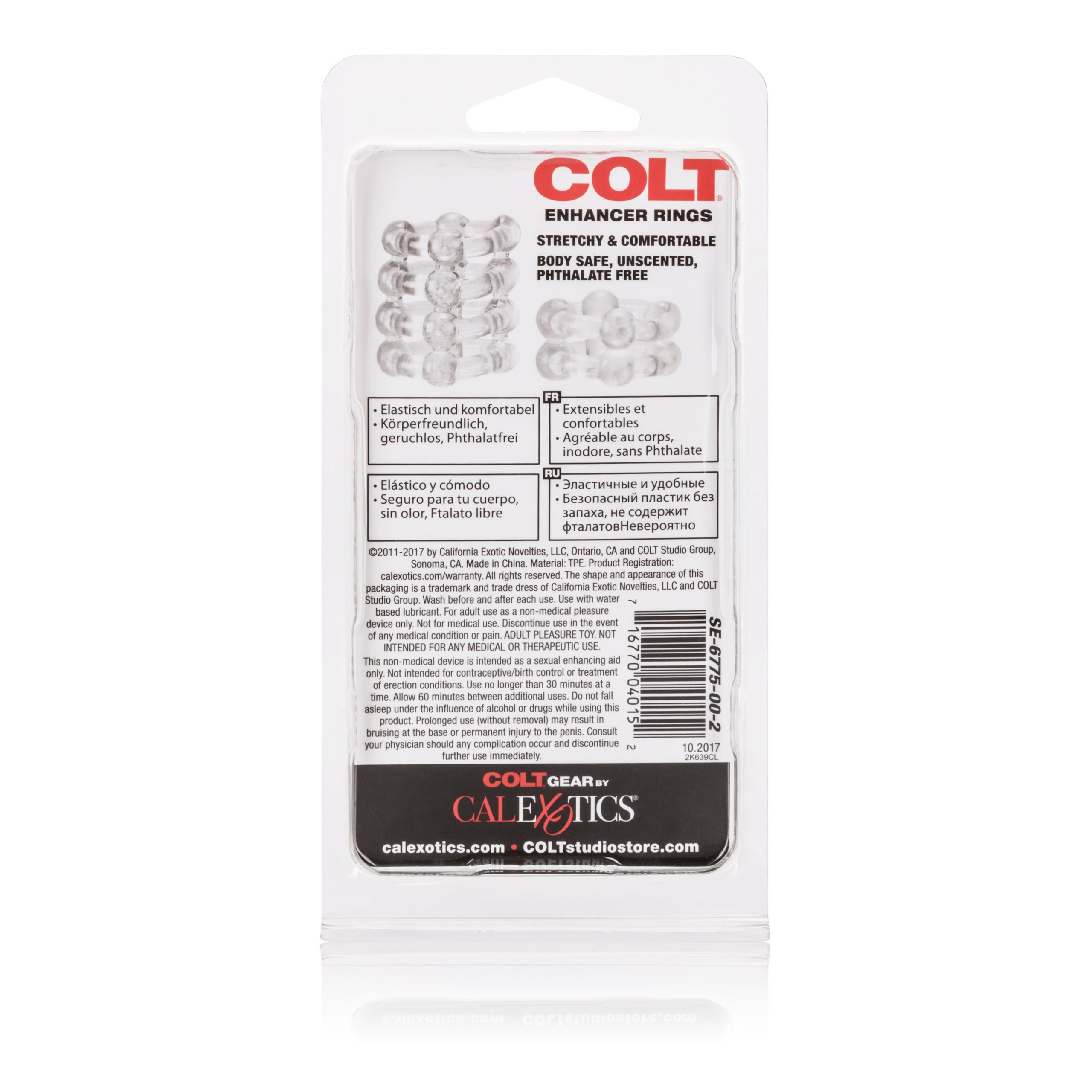 ftcmFvD2bou35FzjFzU08lyxZmEqWzfs Colt Enhancer Rings - Clear - Image 1