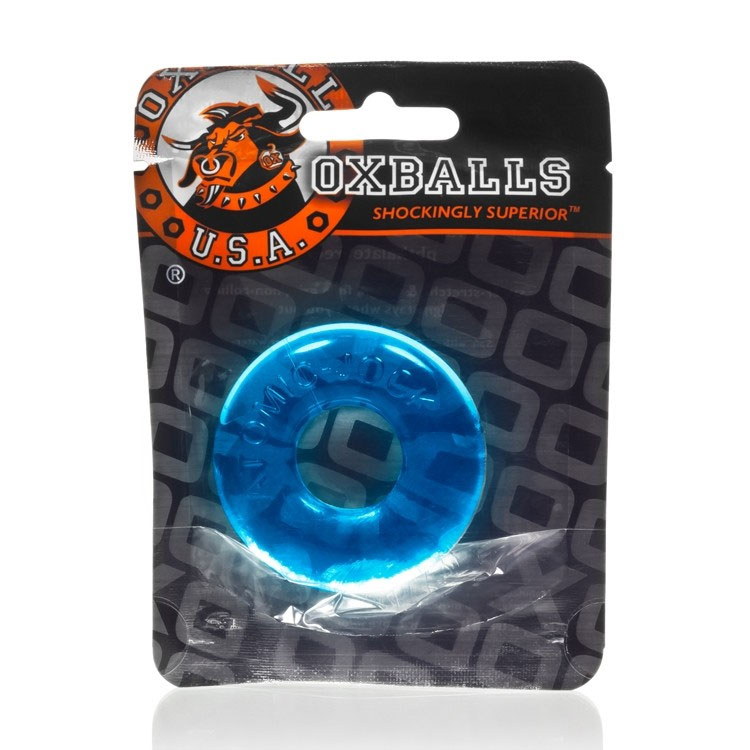 gGue79Id Do-Nut-2 Large Atomic Jock Cockring - Ice Blue - Image 1