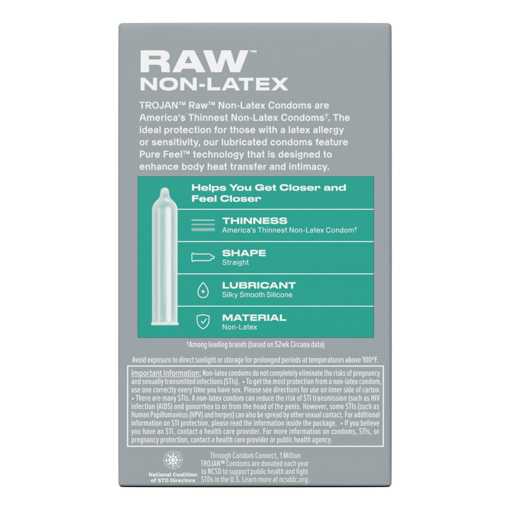 gQRBBYgP Trojan Raw Non-Latex 10 Pack - Image 1