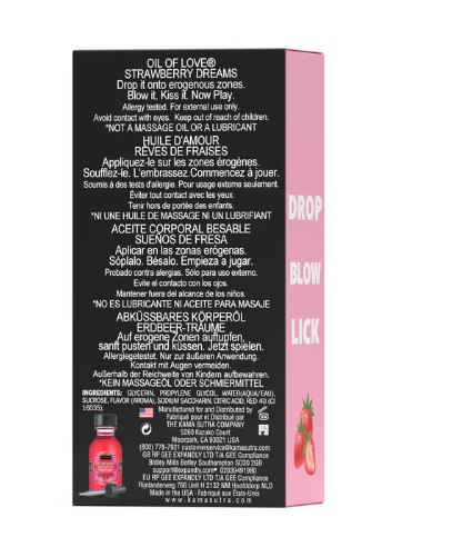 i1eYIkn5 Oil of Love - Strawberry Dreams - 0.75 Fl. Oz. / 22 ml - Image 1